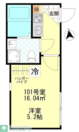 コンフォート東四ツ木の物件間取画像
